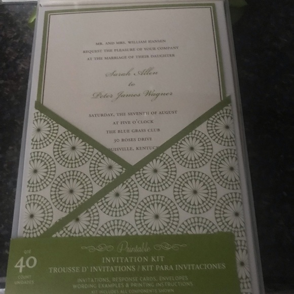 Customizable Invitations - Picture 4 of 5